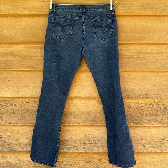 No Boundaries Blue Rinse Boot Cut Women’s Jeans Size 15 - Picture 3 of 12